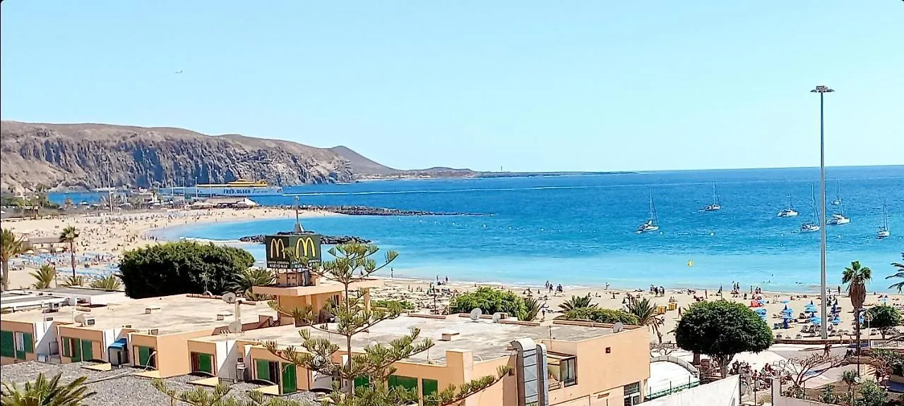 דירות פלאייה דה לאס אמריקס Luxury Vista Mar Y Playa Torres Del Sol B404