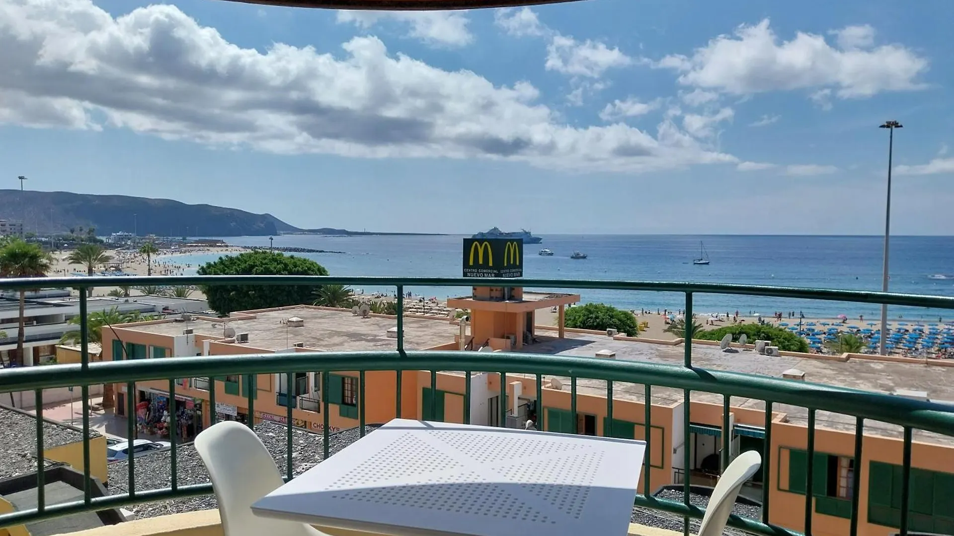 דירות פלאייה דה לאס אמריקס Luxury Vista Mar Y Playa Torres Del Sol B404 ספרד